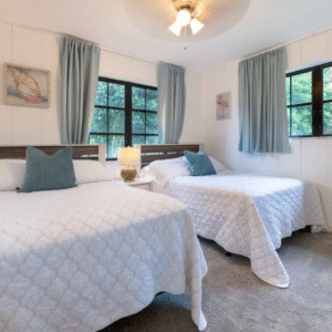 Private Queen Bedroom + Shared Bathroom